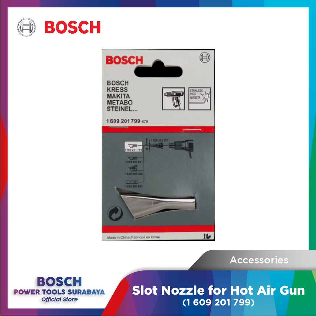 Bosch Slot Nozzle for Hot Air Gun