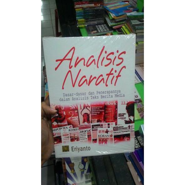 JUAL BUKU Buku Analisis Naratif . Eriyanto