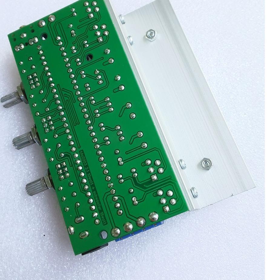 Tidak Diragukan.. Modul TDA2003 2.1 10 Watt Plus Subwoofer 18 Watt Power Amplifier