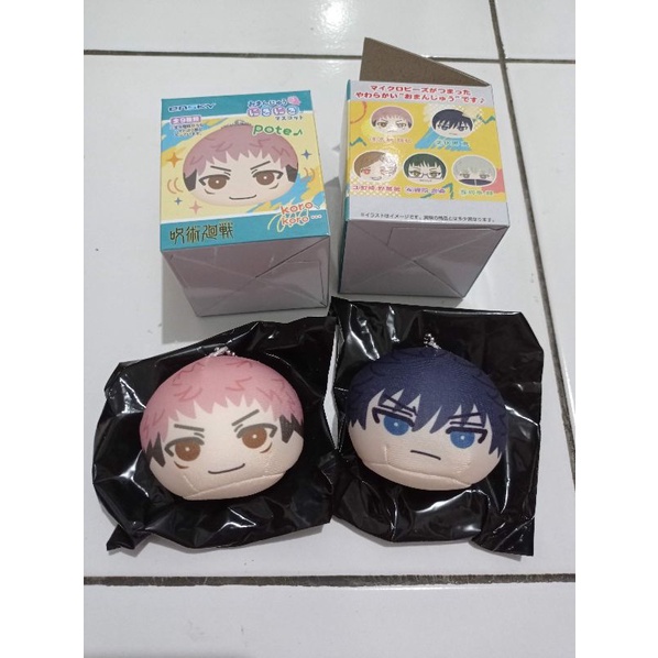 Jujutsu Kaisen Omanju Plush mascot Itadori Yuuji + Fushiguro Megumi SET