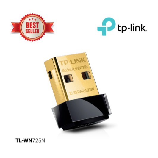 TP-LINK TL-WN725N Nano USB Wireless Adapter 150Mbps TPLink 725 Wifi