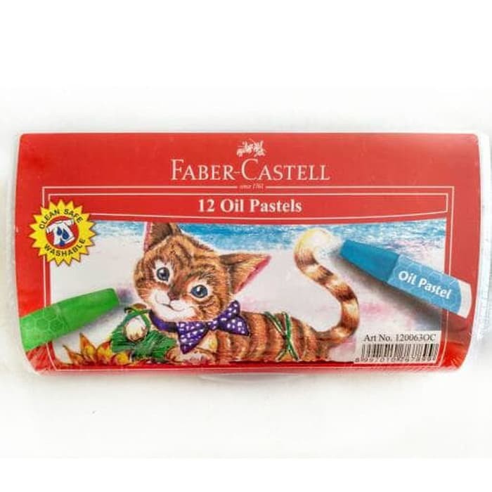 

FABER CASTELL HEXAGONAL OIL PASTEL KUCING ECO 12 24/ CRAYON FABER CASTELL OIL PASTEL HEXAGONAL