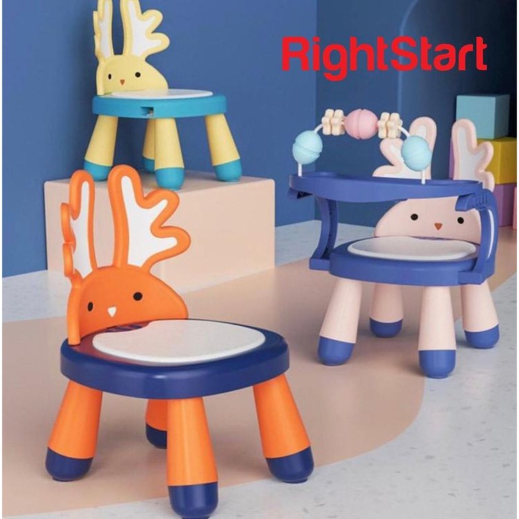 Right Start HC 2381 3in1 Deer Chair With Toys | Kursi Makan Bayi Rusa