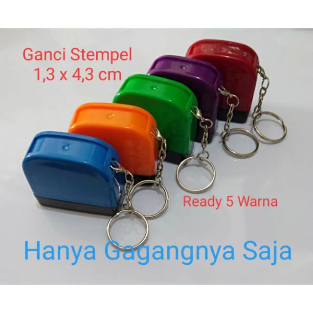 

Gagang Gantungan Kunci Stempel 1,3 x 4,3 cm