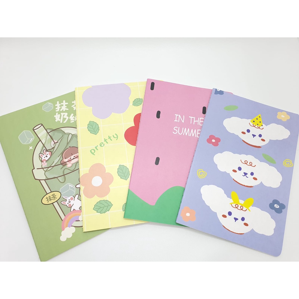 Buku Notes Cute Cartoon Character Notebook Lucu Import A5 [Part 2]