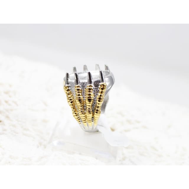 Emban Cincin / cangkang titanium kombinasi motif cakar