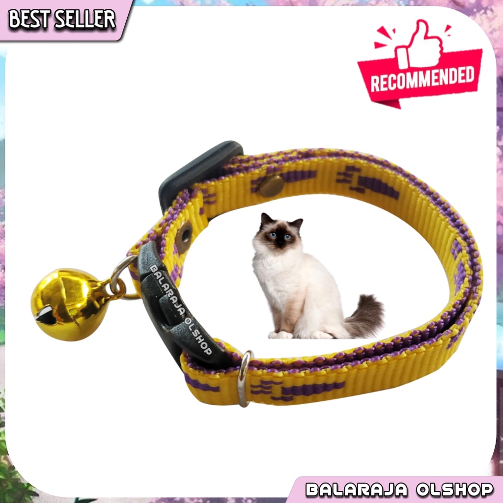 Kalung Kucing Anjing Kelinci Motif Telapak Kaki Ready Semua Warna