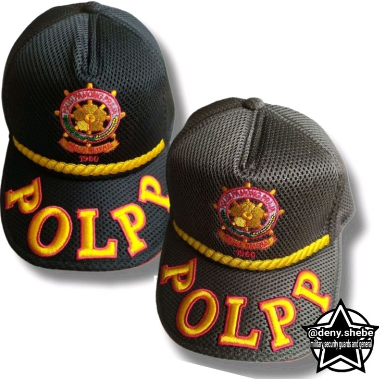 TOPI POL PP HIJAU dan HITAM