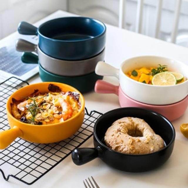 Ceramic Pot Bowl Keramik Color Premium Panci Tahan Panas