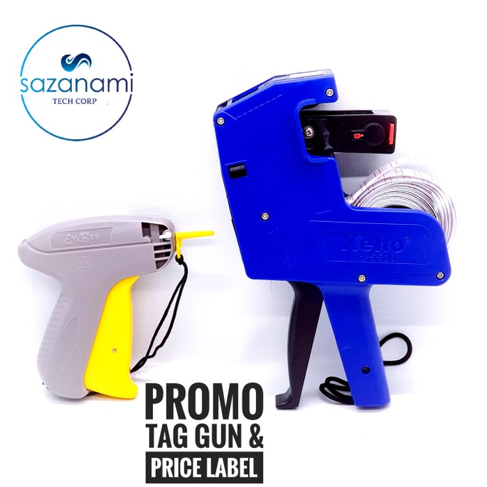 

Baterai Alkaline - Tinta Stempel - Plastik Wraping Promo 1 Set Tag Gun & Label Harga Tag Gun Evbes