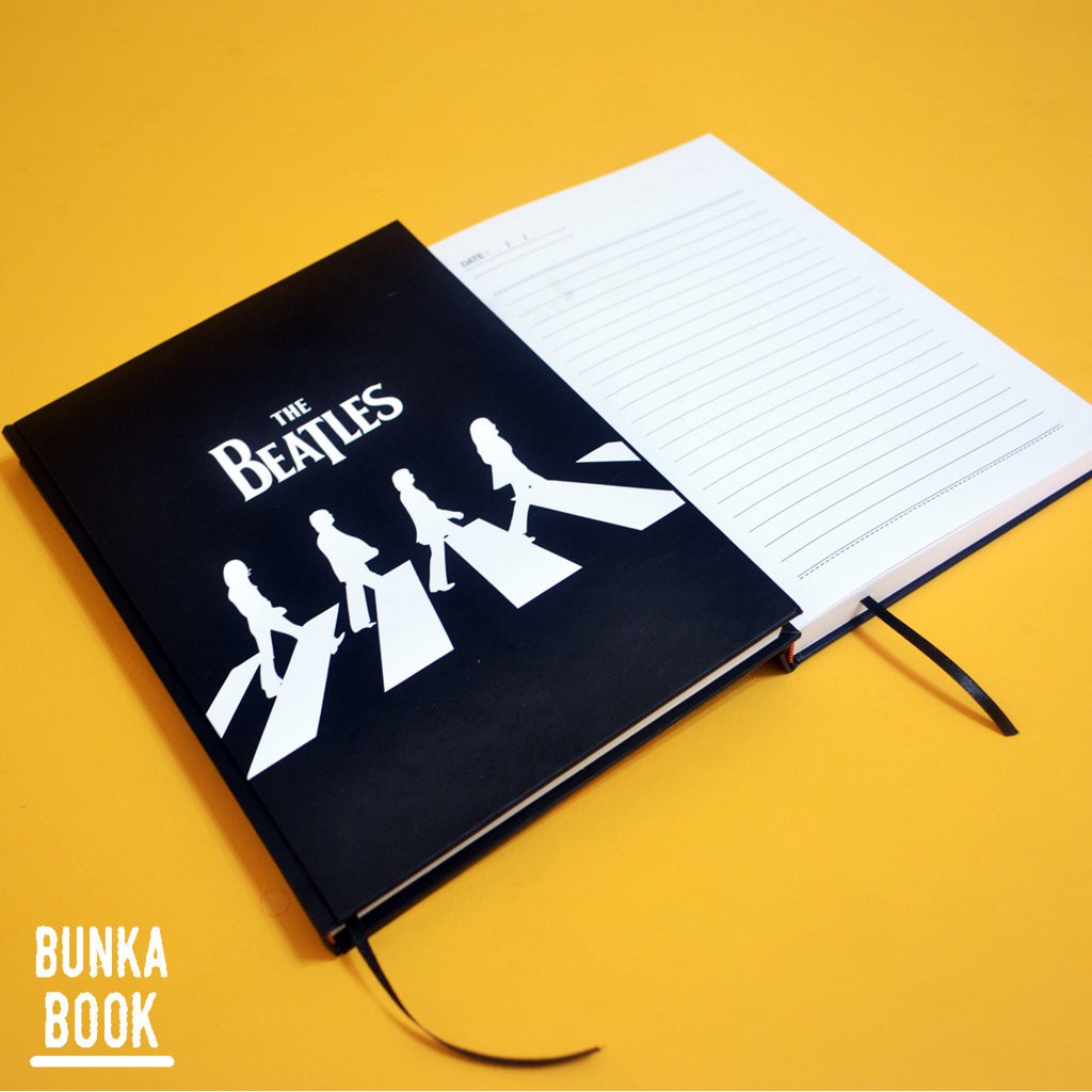 

Note Book Hardcover Musik The Beatles Abbey Road Ukuran A5 Jurnal Agenda Planner