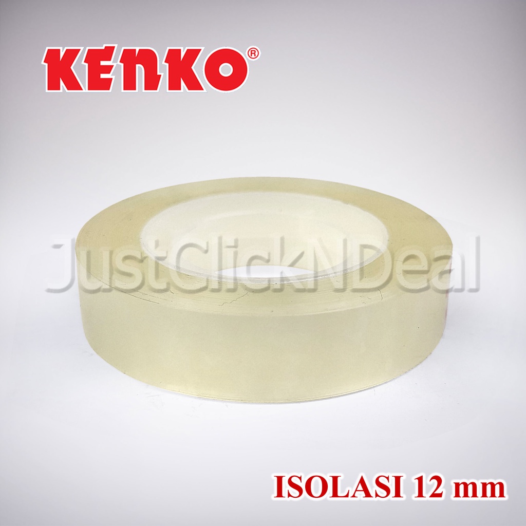 

Kenko Isolasi Bening 12 mm 33 m Selotip Solatip