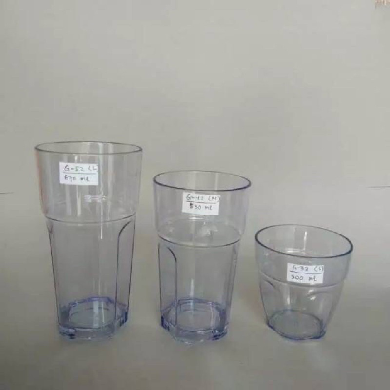 GELAS CRYSTAL 530 GBU PLAST