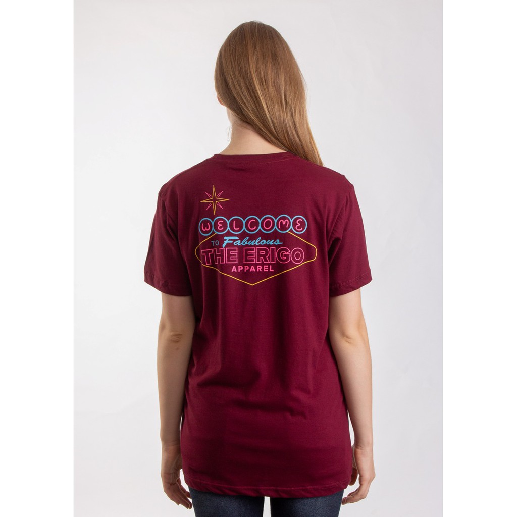

Erigo T-Shirt Fabulous Maroon