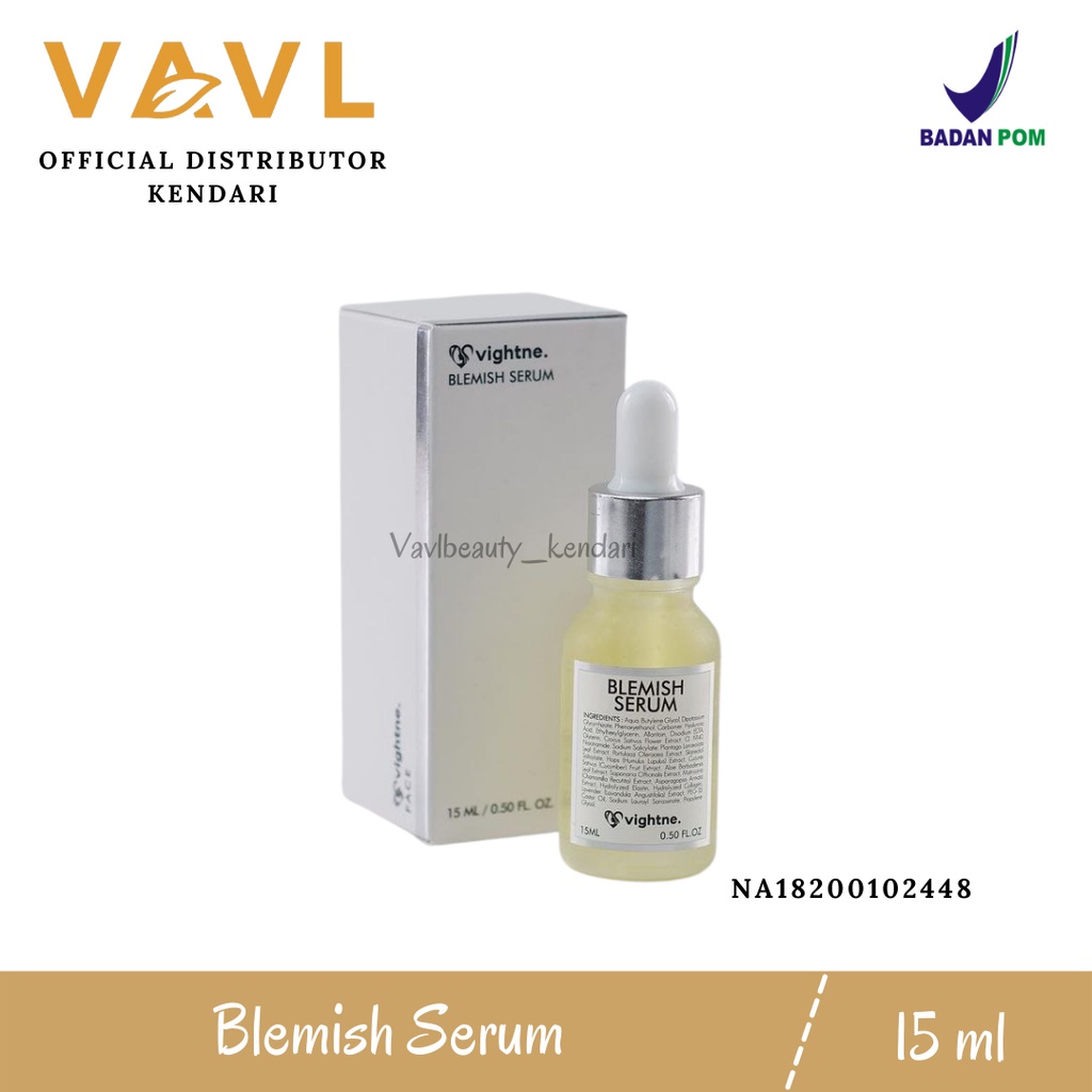 Jual Vavl Blemish Serum For Acne Serum Ampuh Atasi Jerawat Shopee