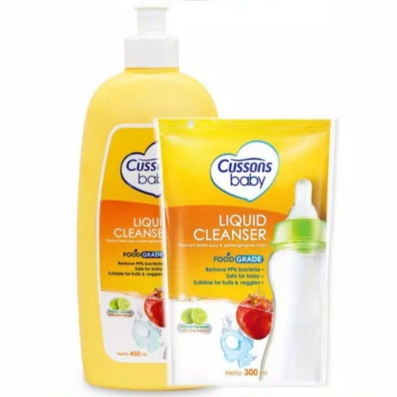 Jual Cussons Baby Liquid Cleanser 450Ml+300Ml | Shopee Indonesia