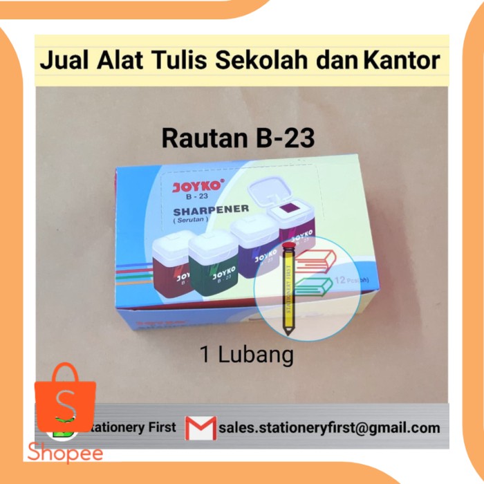 

Rautan Pensil Joyko B-23 Grosir suku cadang 6Zept21