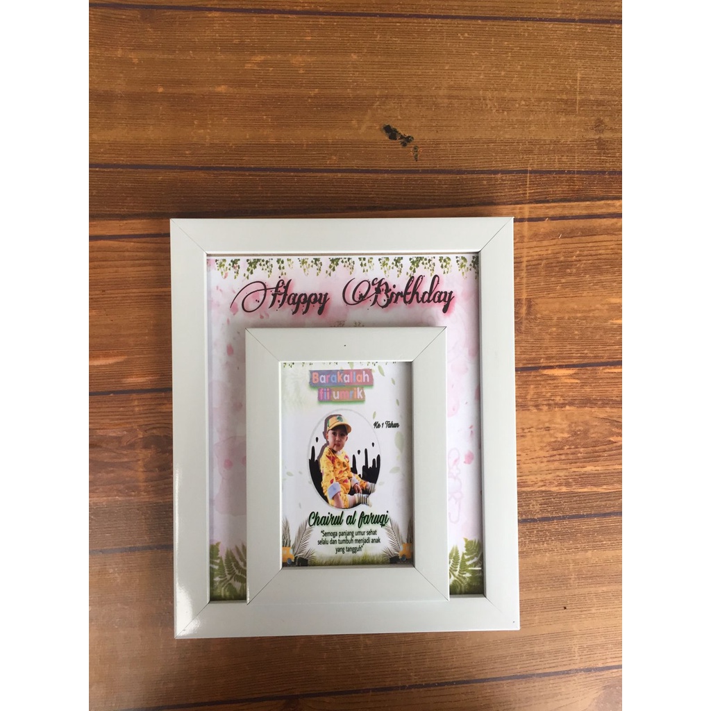 ( DESAIN + CETAK + BINGKAI ) SKETSA FOTO UNTUK KADO ULANG TAHUN/ WISUDA/ ANNIVERSARY