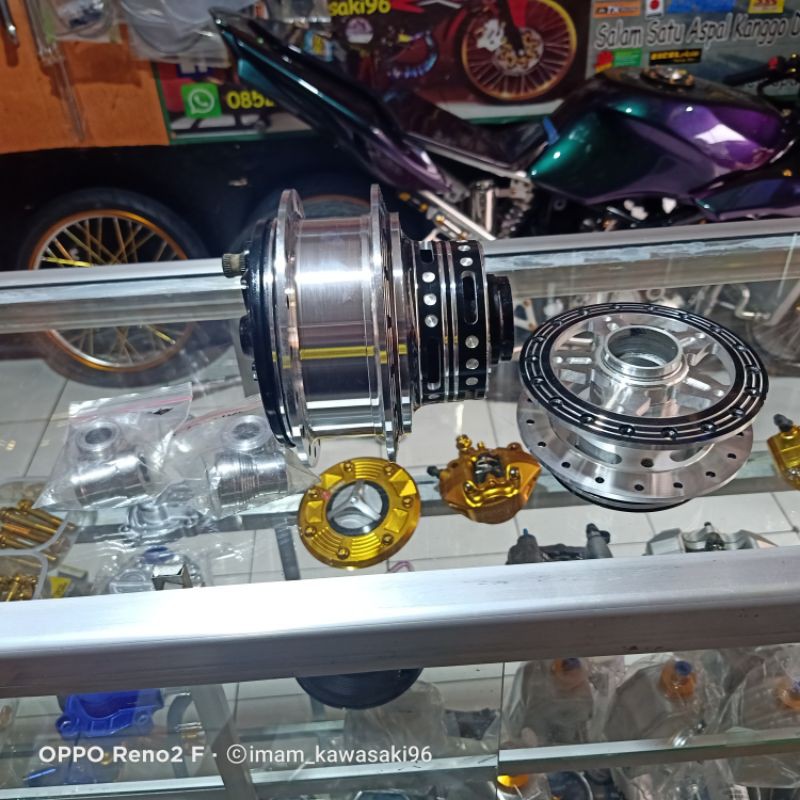 Tromol belakang KAZE set tromol depan Mio coak
