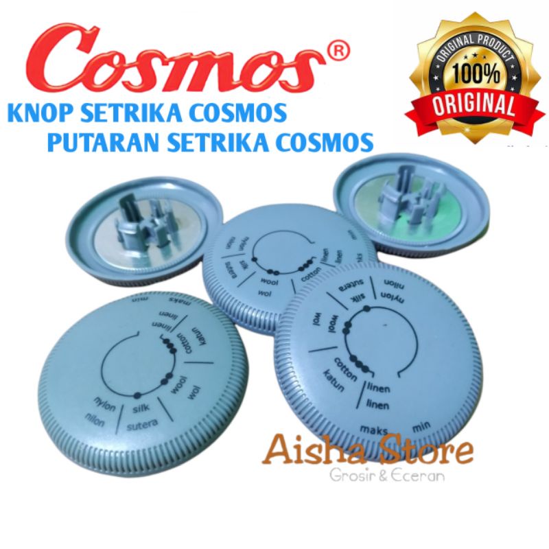 KNOP SETRIKA COSMOS PUTARAN GOSOKAN COSMOS PUTARAN GOSOKAN MASPION PENGATUR SUHU SETRIKA
