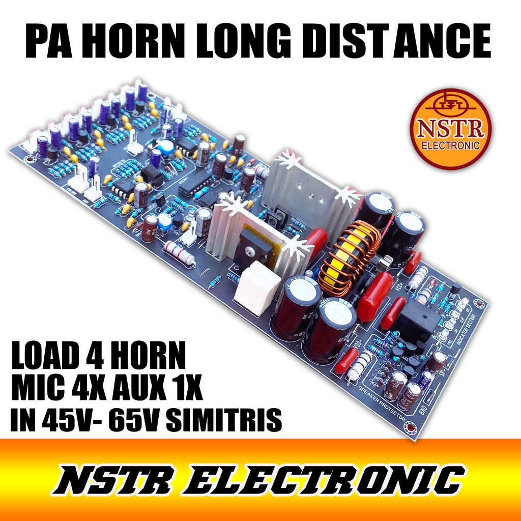 class d  spesial pa amplifeir horn corong