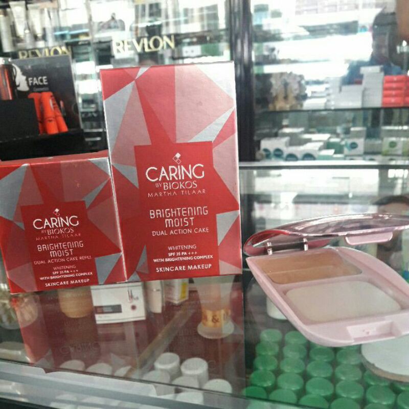 CARING BY BIOKOS MARTHA TILAAR BRIGHTENING MOIST DUAL ACTION CAKE