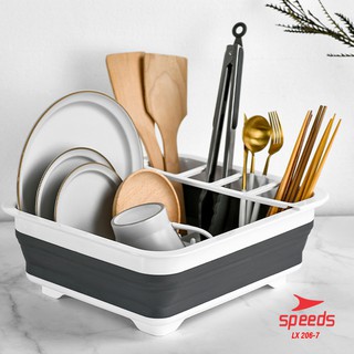 Alat Dapur Rak Piring Lipat Pengering Gelas Portable Dish Alat Dapur Rak Piring Lipat Pengering Gelas Portable Dish