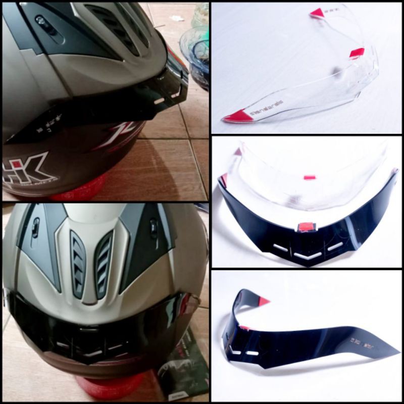 SPOILER HELM NHK R6 NHK R 6 NEW MODEL SPOILER NHK R6
