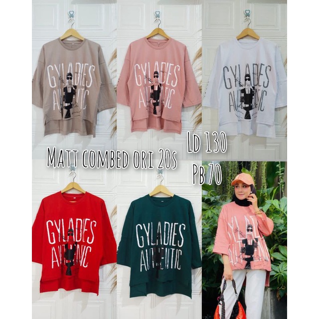 KAOS OVERSIZE WANITA KEKINIAN TRENDY // TOP BLOUSE TERBEST SELLER