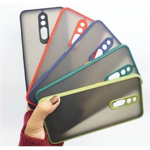 Case My Choice + Protector kamera FUZE DOVE Matte Bumper OPPO F11 F11 PRO F1S F5/F5 YOUTH F7 F9/REAL