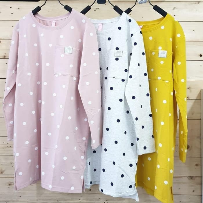 tunik polkadot