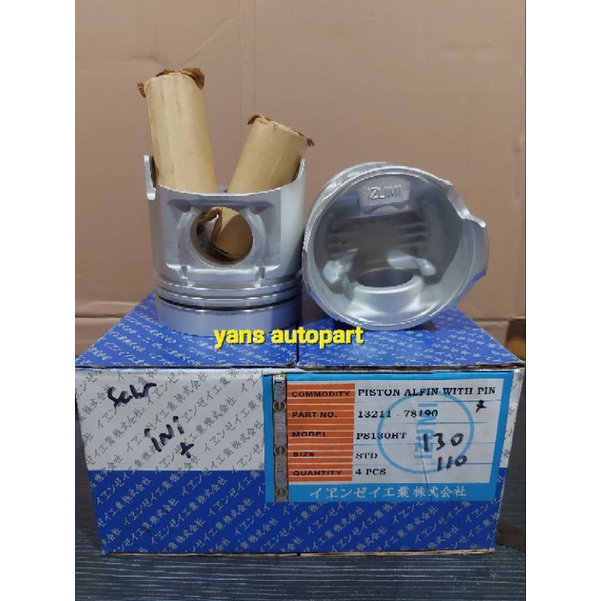 SEHER PISTON ASSY HINO DUTRO DYNA 110HT 130HT IZUMI ASLI