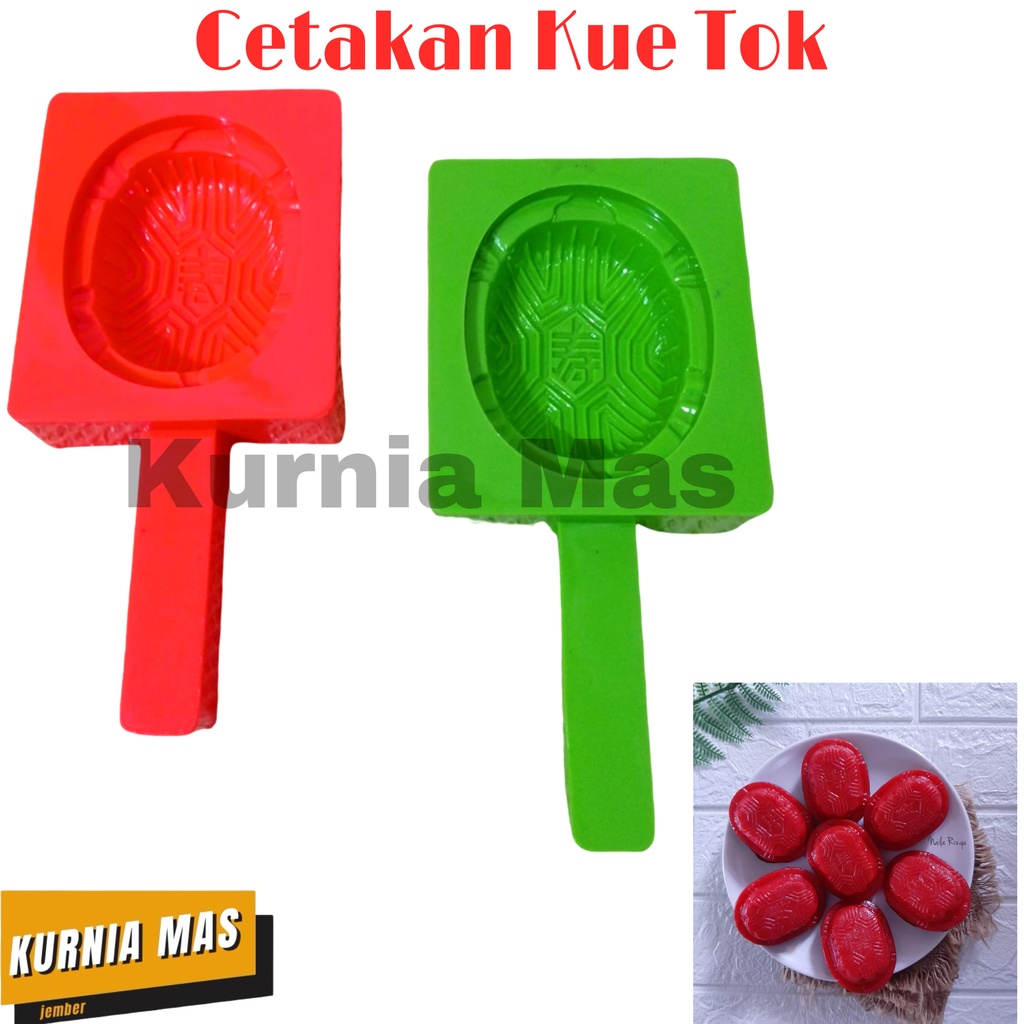 Cetakan Kue Tok Besar Cetakan Kue Kuh /Ku Bentuk Kura Kura