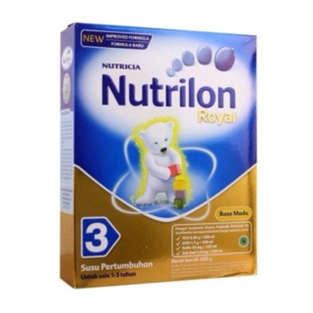 

Nutrilon royal 3 VANILA DAN MADU 400GR