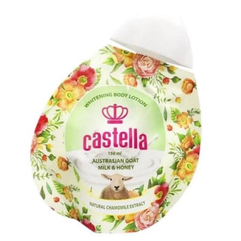 Jual Castella Whitening Body Lotion Australian Goat Milk & Honey 150ml