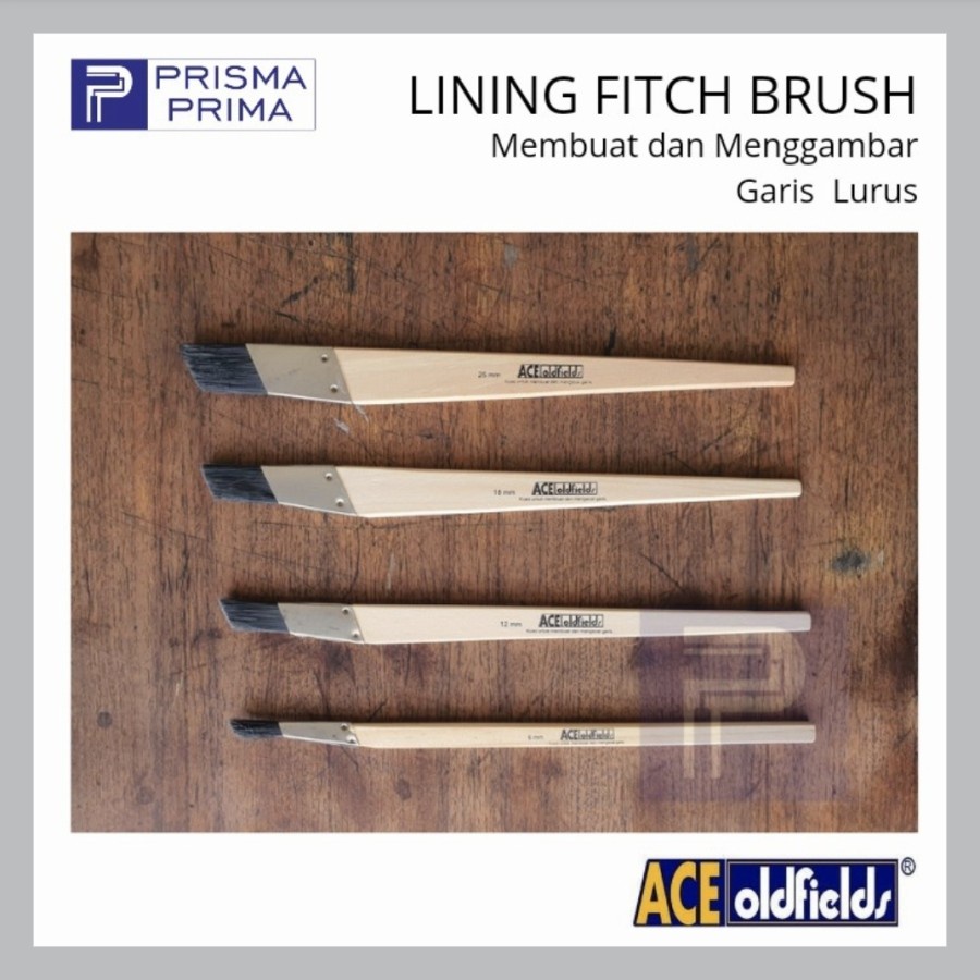 

Kuas Cat Lukis Gambar Garis LINING FITCH BRUSH ACE oldfields
