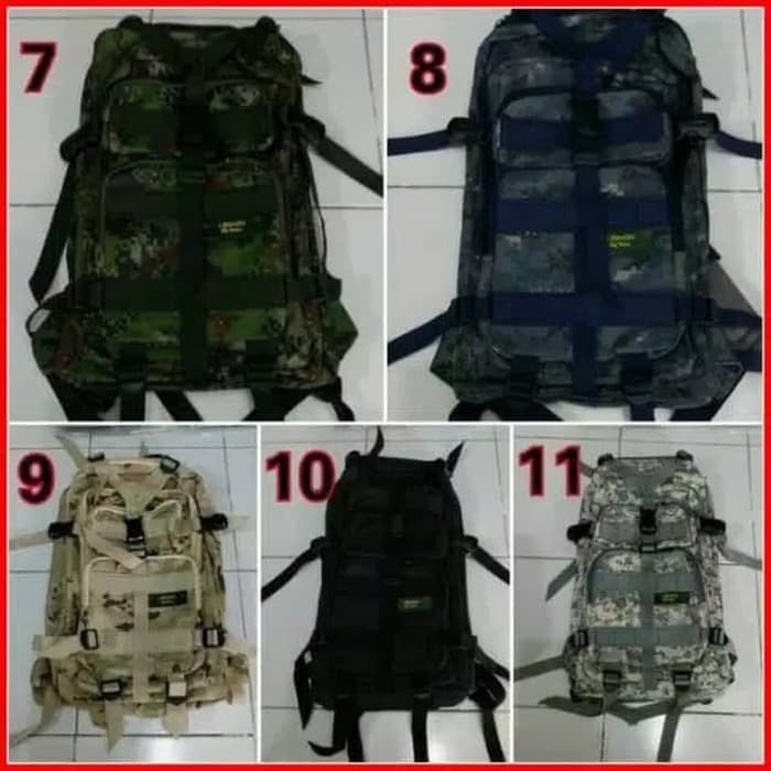 RPM TAS RANSEL SEDANG 3P ARMY TAS PUNGGUNG PRIA