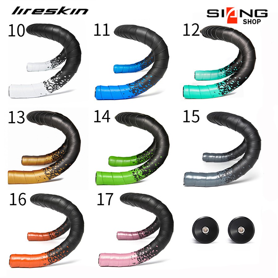 Bartape LITESKIN Two Tone Super Sticky Headband Pita Dropbar Roadbike