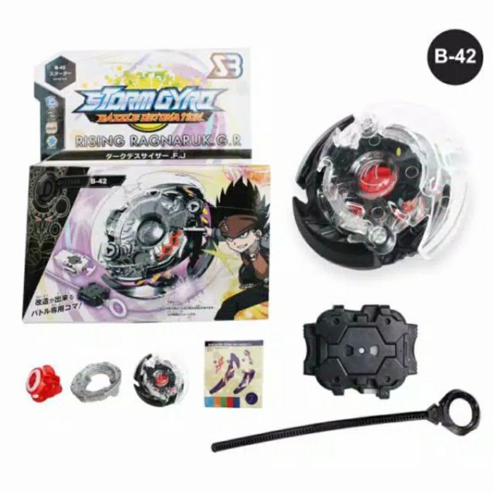 Gangsing Beyblade Tornado Burst StormGyro Besi - Bayblade Gasing Metal - Valkyrie