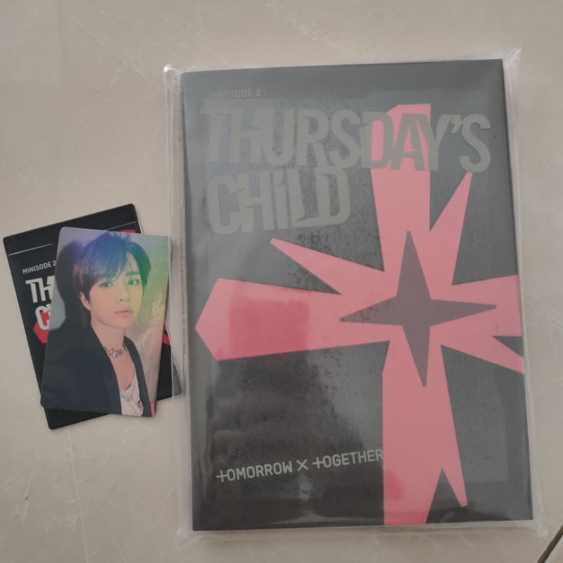 ALBUM TXT FULLSET SEALED MINISODE 2 THURSDAY CHILD MESS VER PC HOLO BEOMGYU POB WEVERSE GLOBAL WV PH