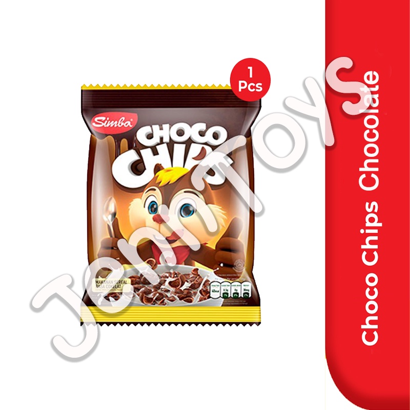 JennToys - Makanan Sarapan pagi Choco Pillow Cereal Simba Choco Chips Sereal