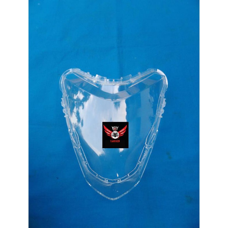 kaca mika lampu depan cb 150 r new led ori
