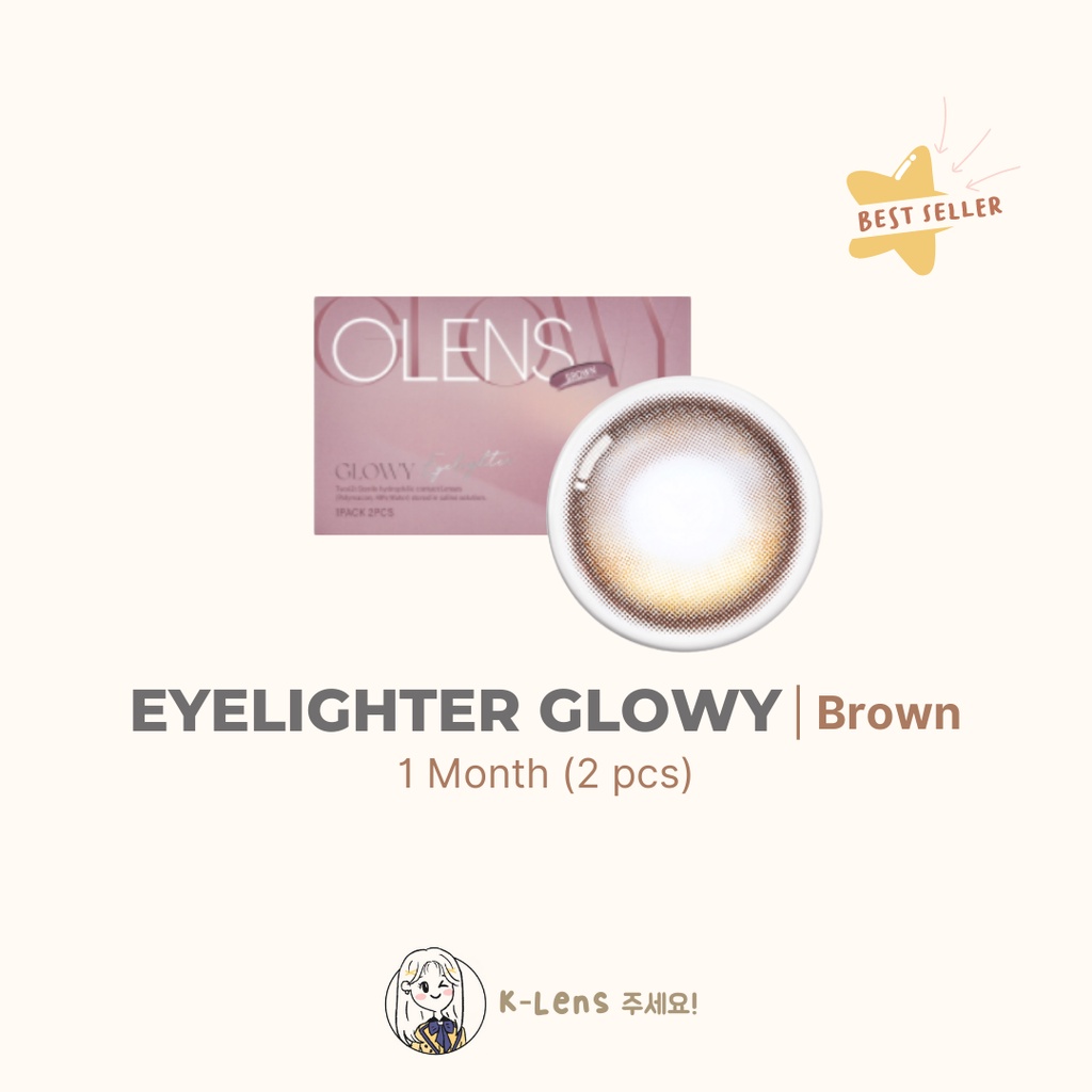 OLENS EYELIGHTER GLOWY Brown (1 Month)