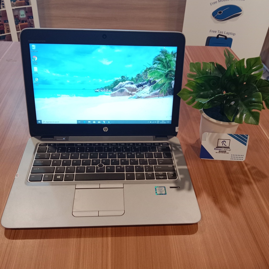 HP Elitebook i5 Ram 8GB SSD 256GB  HD Second Bekas