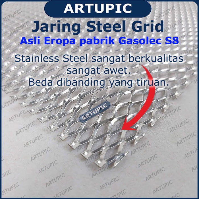 Jaring Ram Steel Grid GASOLEC Asli Original Sparepart Besi Pelindung Keramik Pemanas Gasolec Gasolek