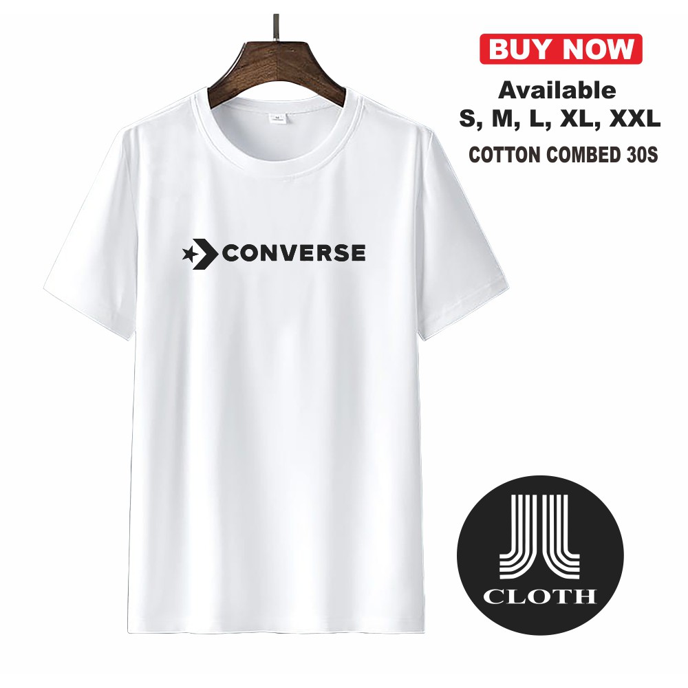 Tshirt Baju Kaos Distro Sport Converse / Kaos Distro Pria Wanita