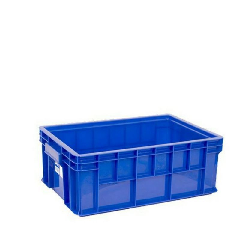 47x31x17 Box Container Green Leaf 2246 P Keranjang Industri Plastik Bak Kolam Ikan Cupang Serbaguna