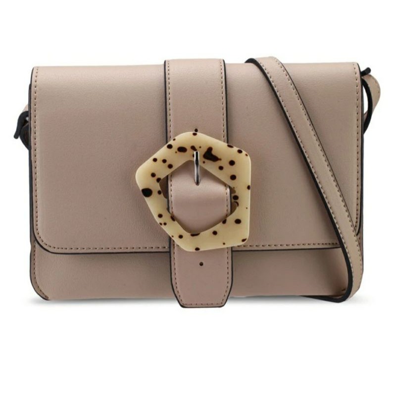 Milliot&Co Emily Sling Bag Taupe