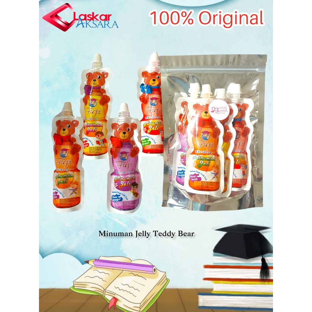

Minuman Jeli Teddy Bear / Premium
