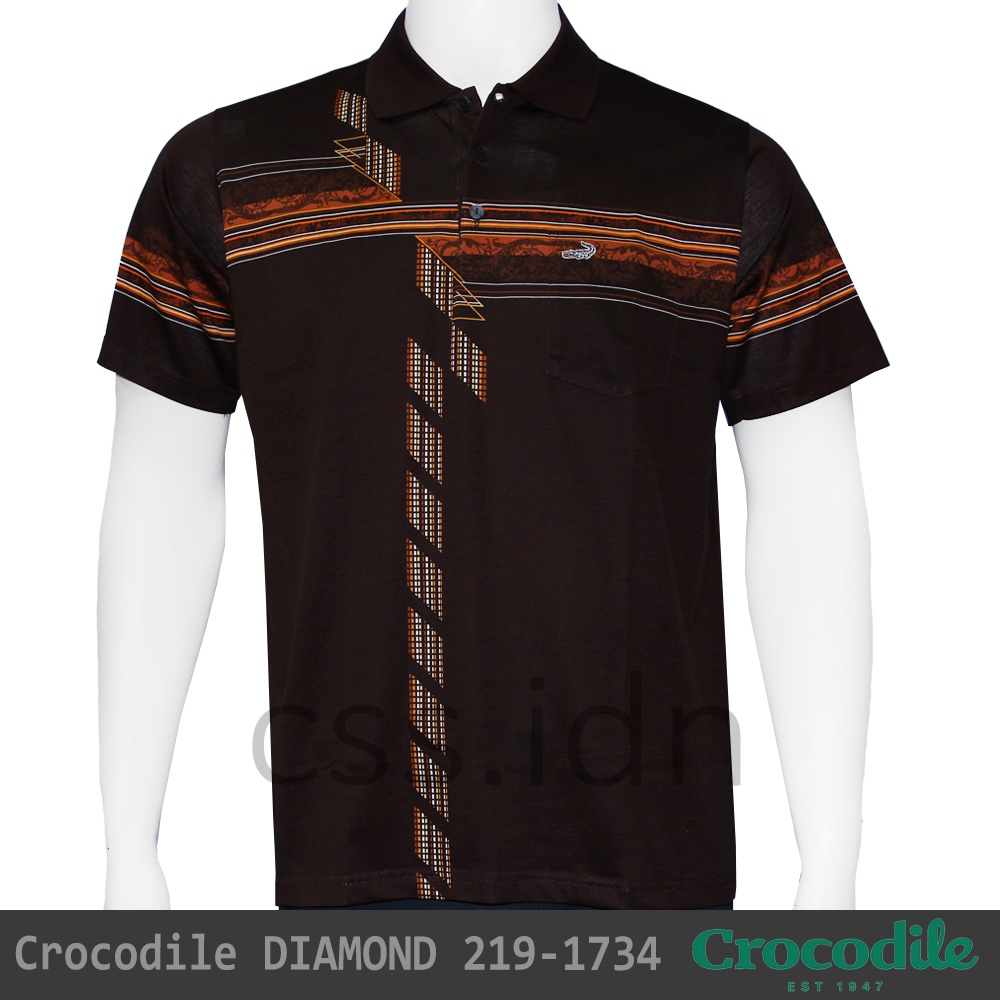 Kaos Kerah Pria Crocodile Diamond 219-1734